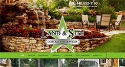 Desktop Screenshot of landandsite.com